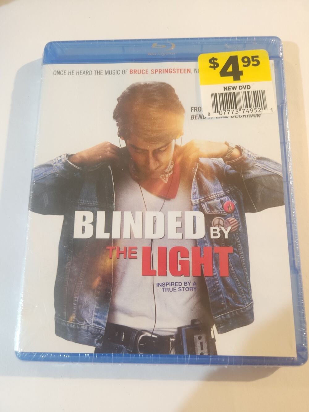 Blinded By The Light Blu-ray (No Digital) Brand New In Wrap